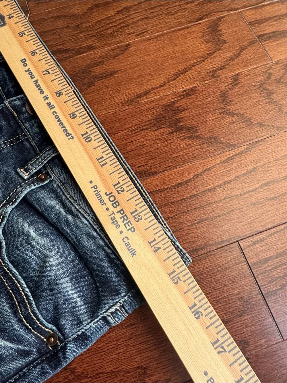 BKE Parker Universal Fit High Rise Bootcut Jeans Womens 28 x 29.5 Blue AXB923S
